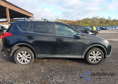 2014 Toyota Rav4 Limited from USA, damaged, VIN 2T3DFREV0EW200341